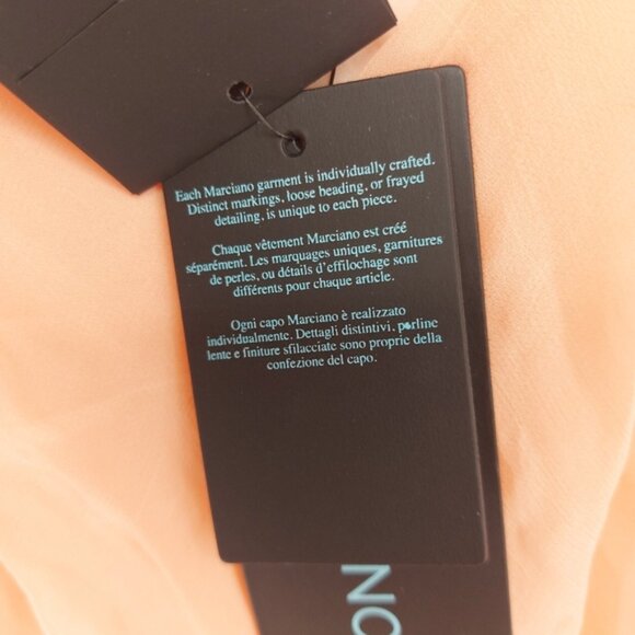 Marciano Beach Cover Up Caftan in size xs Pink Coral - Picture 4 of 6